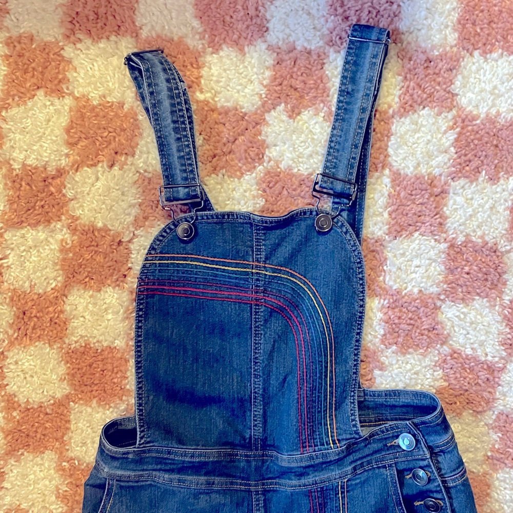 ModCloth Rainbow overalls!